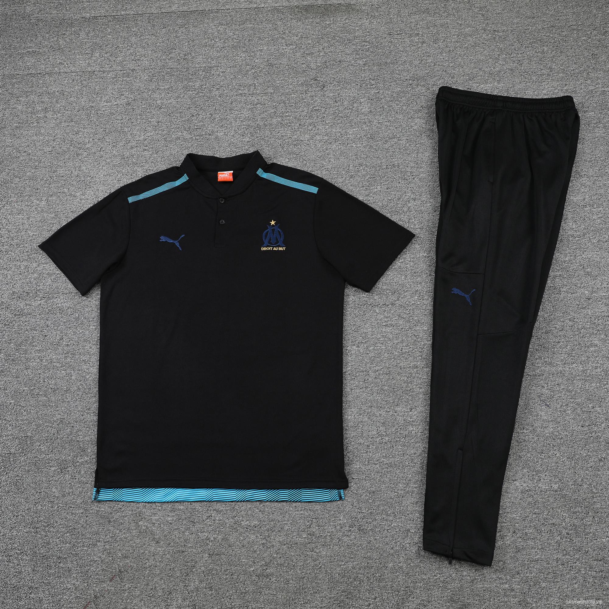 Olympique de MarseillePOLO kit Black (not supported to be sold separately)