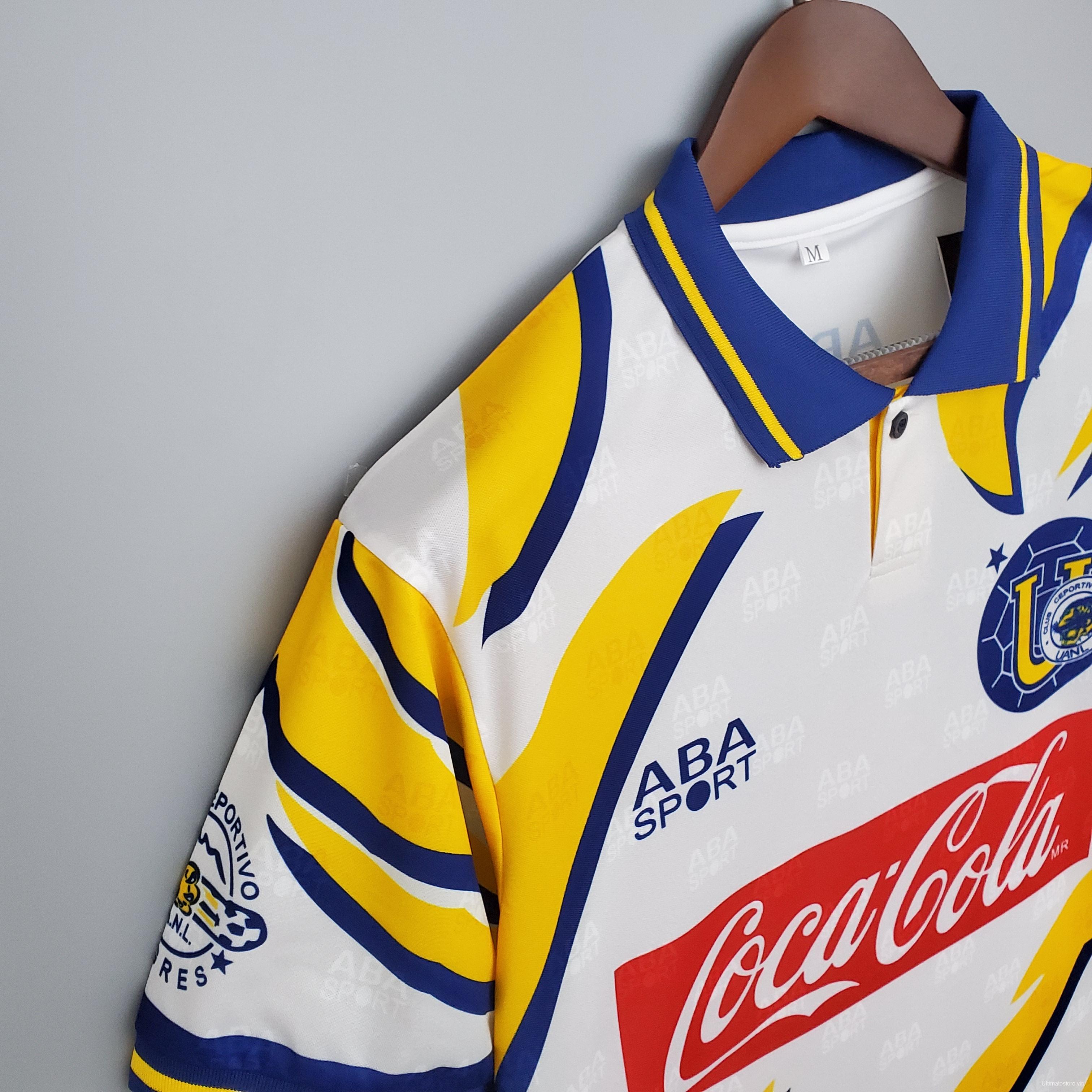 Retro 95/96 Tigres UANL Away White Jersey