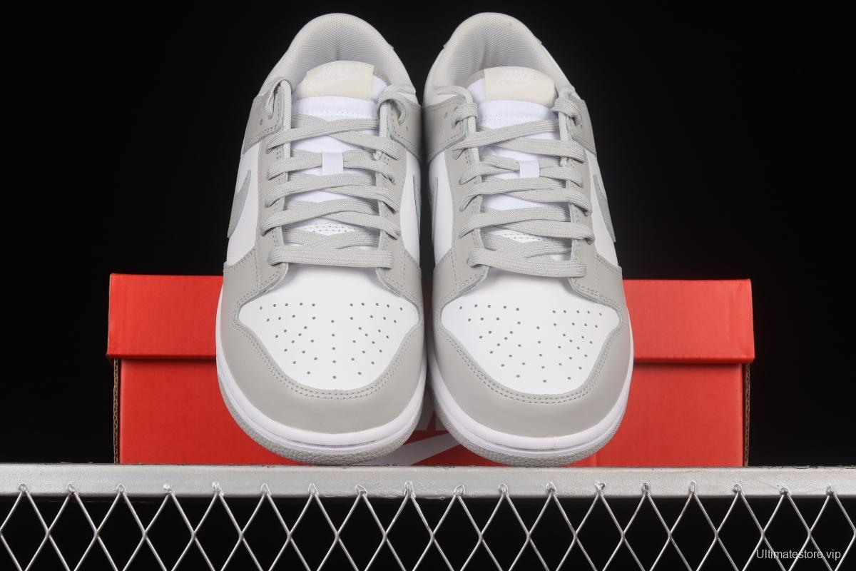 NIKE SB DUNK Low Grey Fog White Grey SB Buckle Breakbackboard Fashion Casual Sneakers DD1391-103