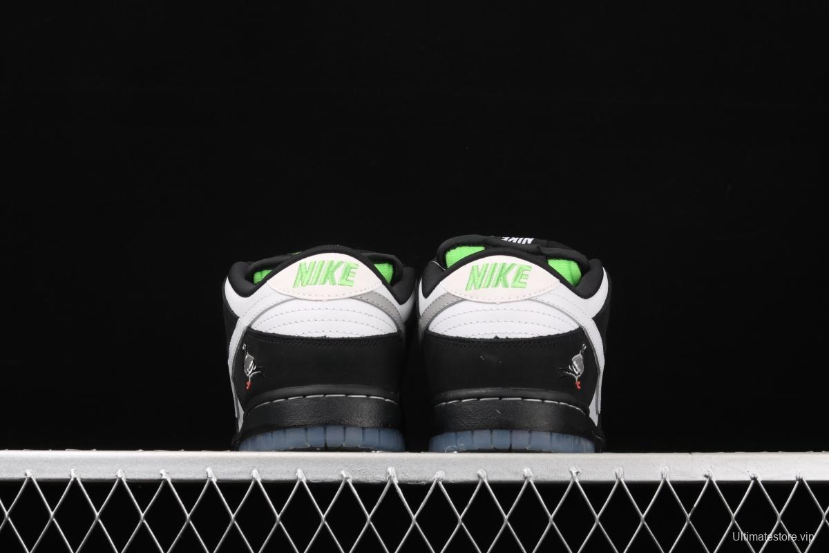 Jeff Staple x NIKE SB DUNK Low Pigeon 3.0Black and White Panda Pigeon low side Classic Leisure Sports Board shoes BV1310-013 