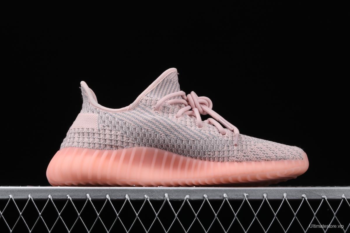 Adidas Yeezy 350 Boost V2 FQ9008 Darth Coconut 350 second generation rose gold color match