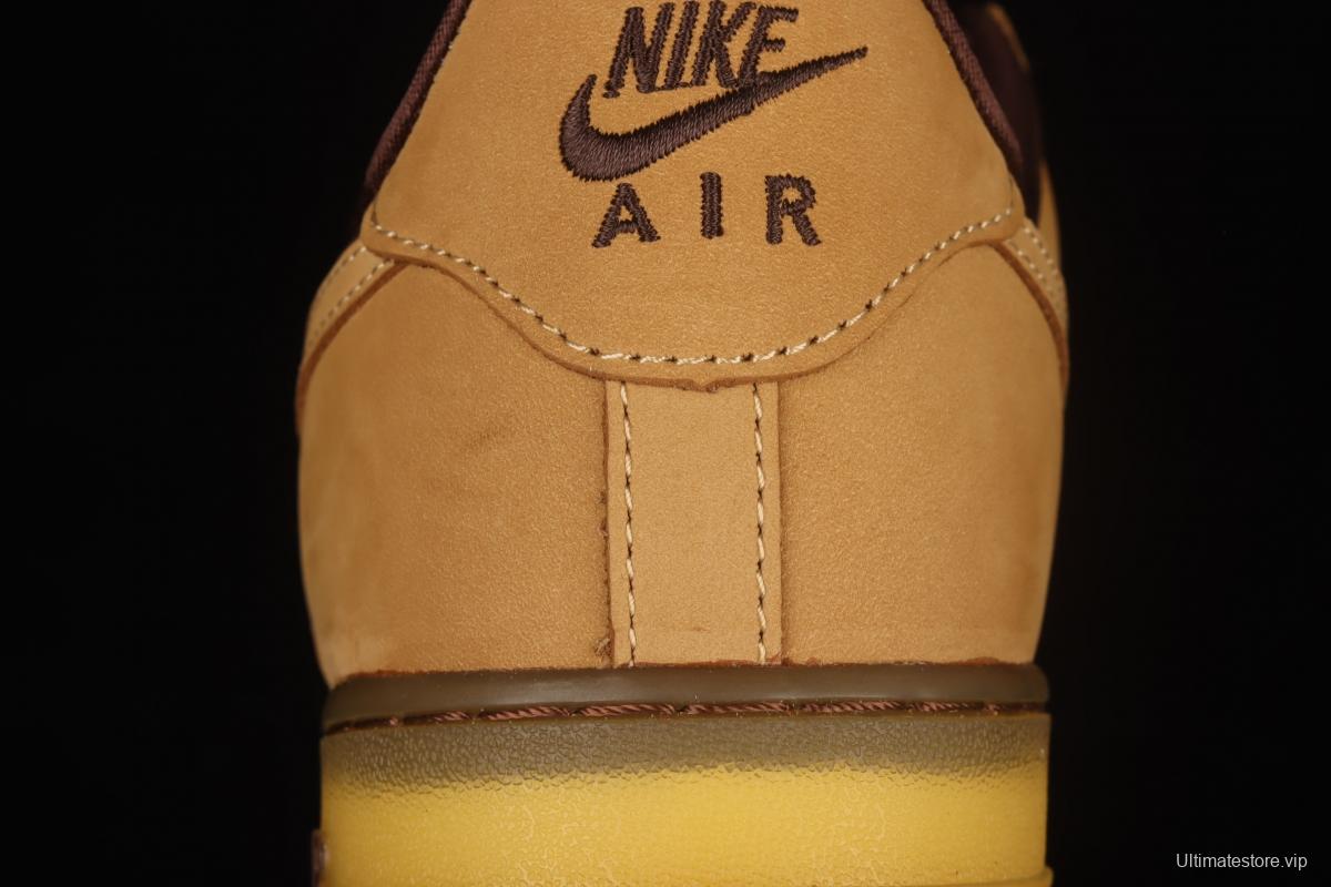 NIKE Air Force 1 Low Retro SP Wheat Mocha Mocha wheat low-top casual board shoes DC7504-700