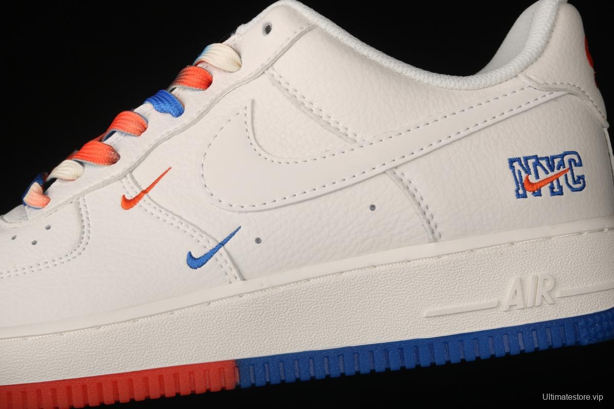 NIKE Air Force 1x 07 Low Su19 cross-label small hook low-top casual board shoes CT1989-105