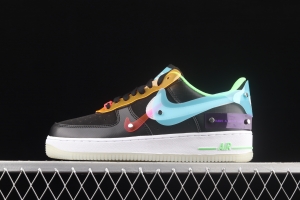 NIKE Air Force 11607 Have A Good Game super sci-fi e-sports theme low-top casual board shoes DO7085-011,