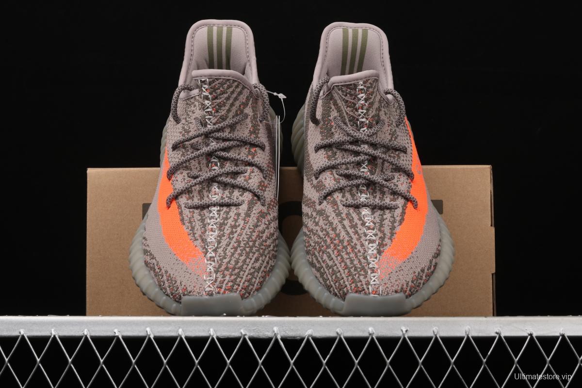 Adidas Yeezy 350V2 Real Boost Basf BB1826 das coconut 350 second generation gray orange BASF Boost original