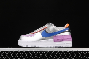 NIKE Air Force 1 ShAdidasow light weight heightened low-top 100-board shoes CW6030-001