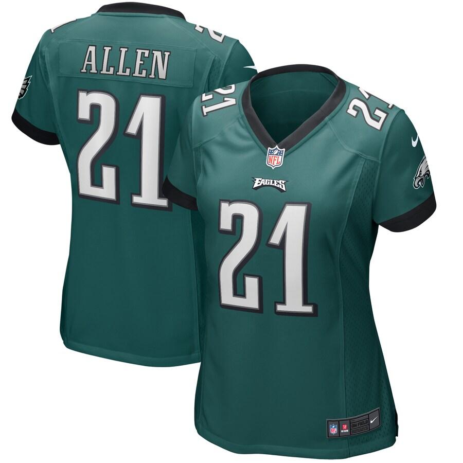 Women's Eric Allen Midnight Green Retired Player Limited Team Jersey