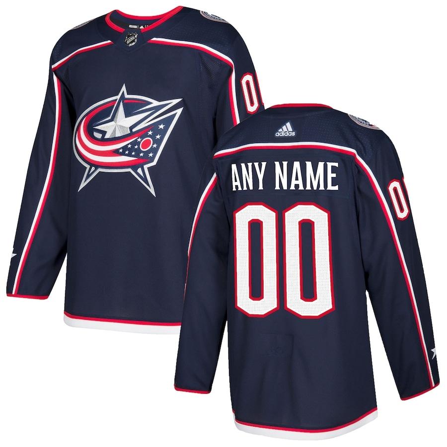 Men's Navy Custom Team Jersey