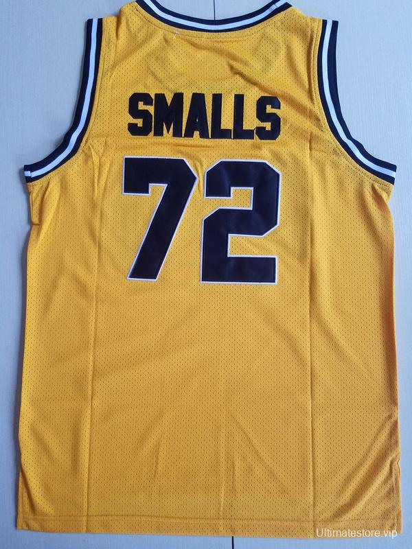 Notorious B.I.G. Biggie Smalls 72 Bad Boy Yellow Basketball Jersey