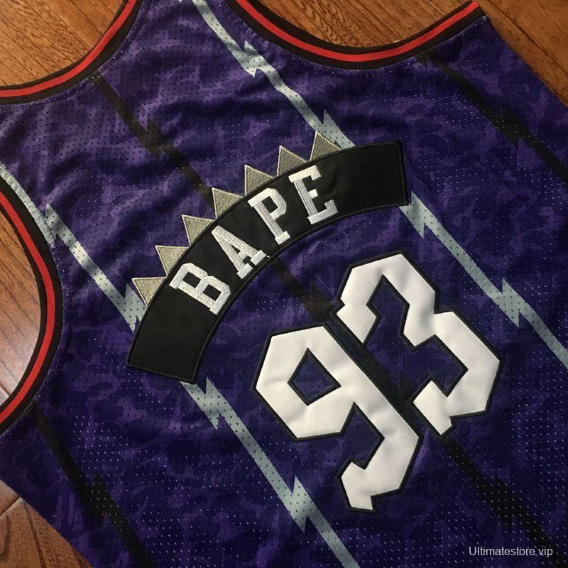 Men's BAPE Purple Retro Classic Team Jersey