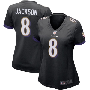 Women's Lamar Jackson Black Player Limited Team Jersey