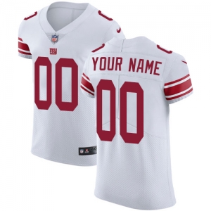 Men's White Customized Elite Team Jersey