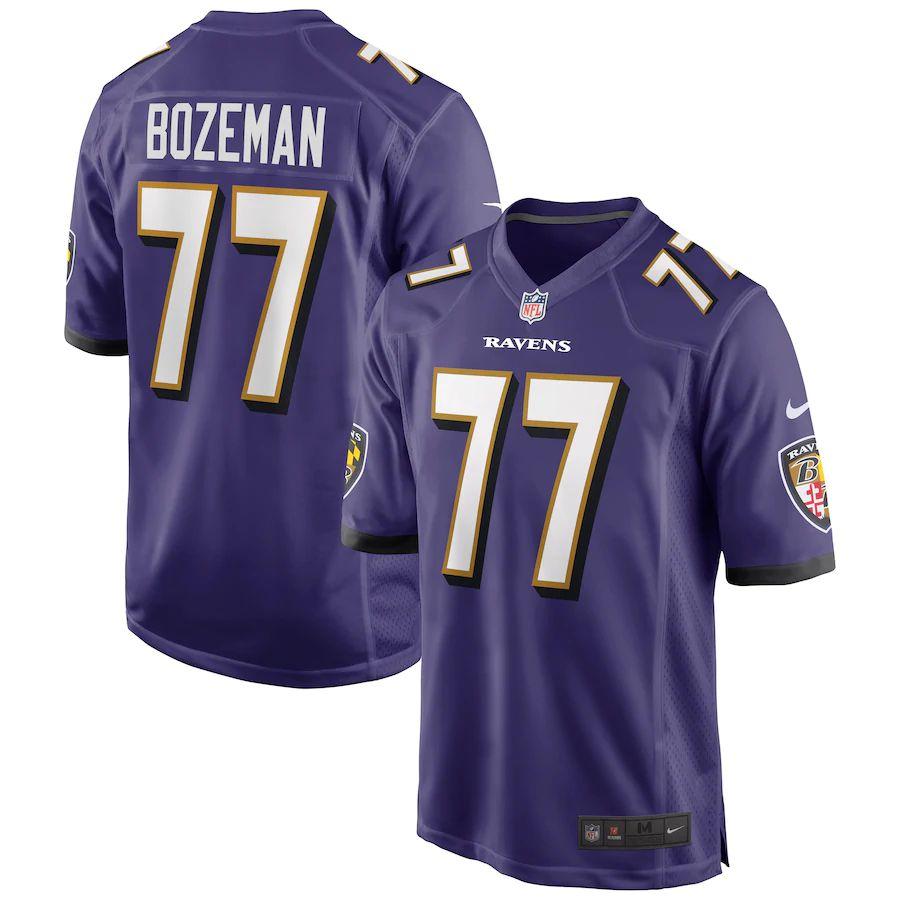 Men's Bradley Bozeman Purple Player Limited Team Jersey