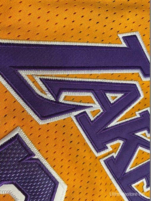 Men's Earvin Johnson Yellow Retro Classic Team Jersey