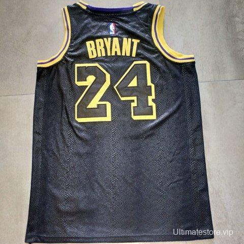 Men's Kobe Bryant Black Retro Classic Team Jersey- City Edition