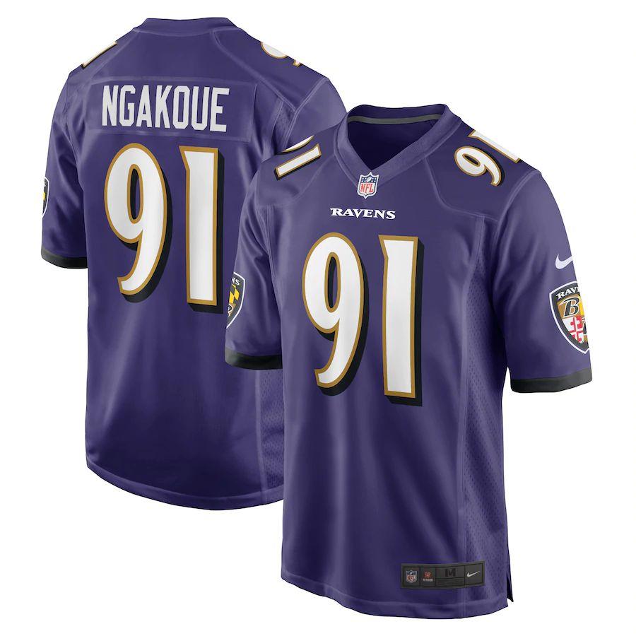 Men's Yannick Ngakoue Purple Player Limited Team Jersey