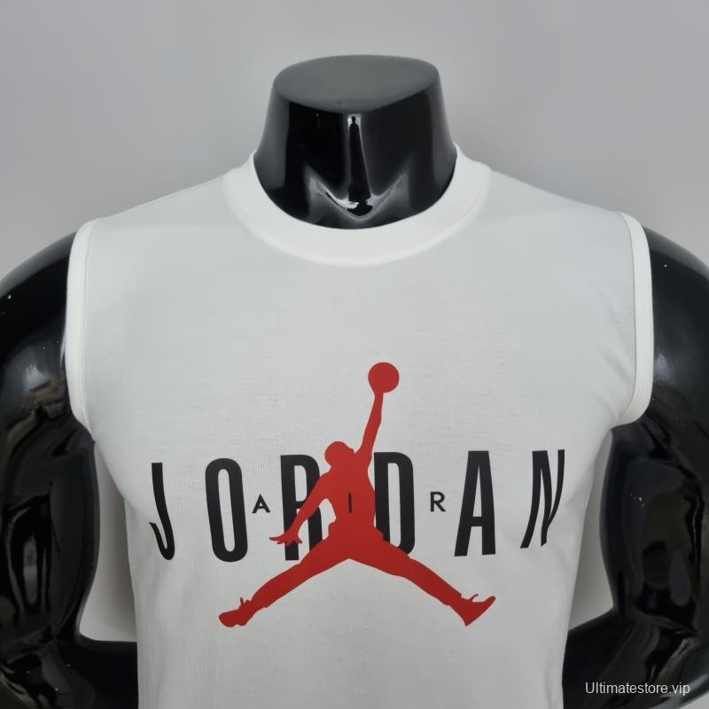 Mens Jordan Casual White T-Shirts #K000161