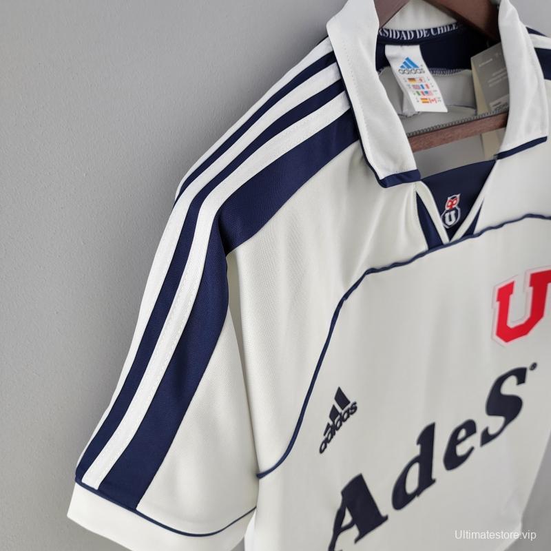 Retro Universidad De Chile 00/01 Away  Soccer Jersey