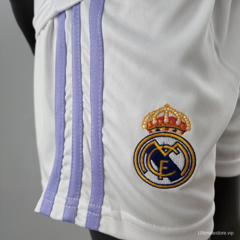 22/23 Kids Kit Real Madrid Home Kit