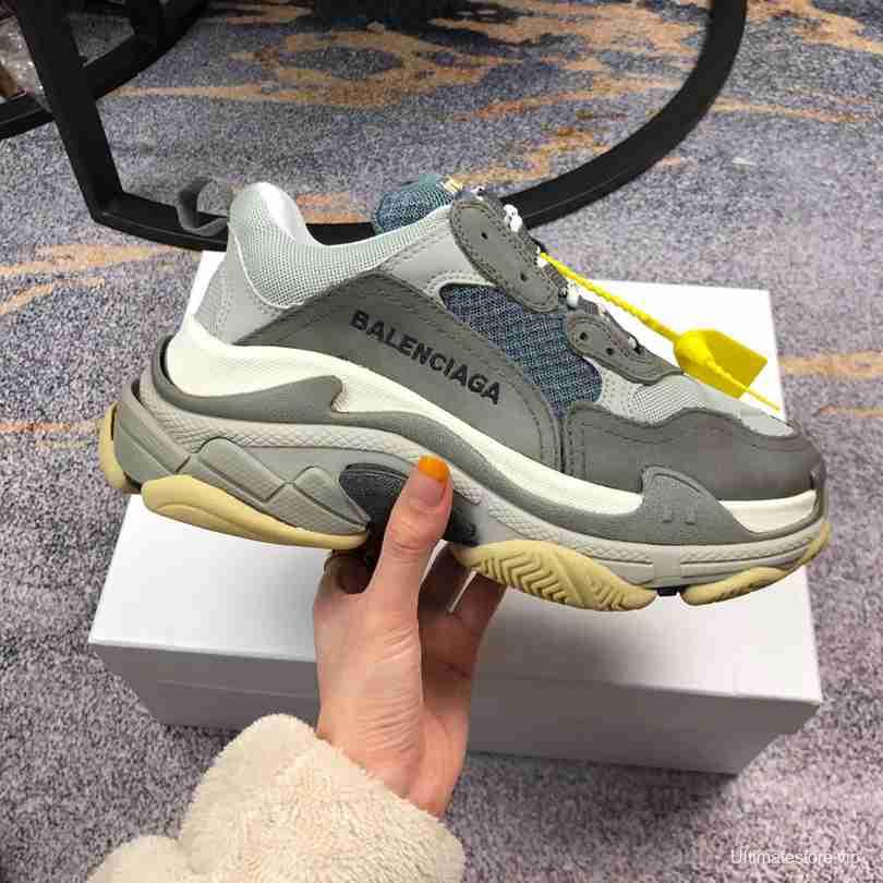 Men Balenciaga Triple-S Sneaker Darkgray/White Sneaker