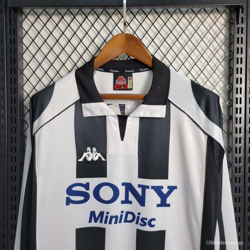 Retro Long Sleeve 1997-98 Juventus Home Jersey