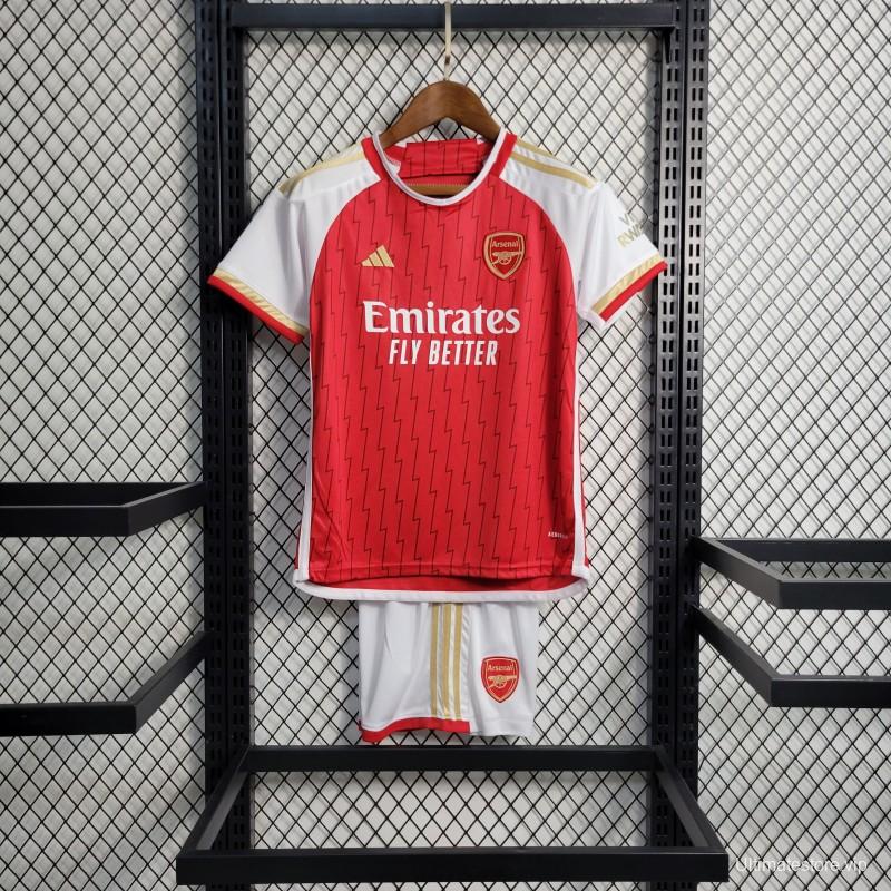 23-24 Kids Arsenal Home top & shorts