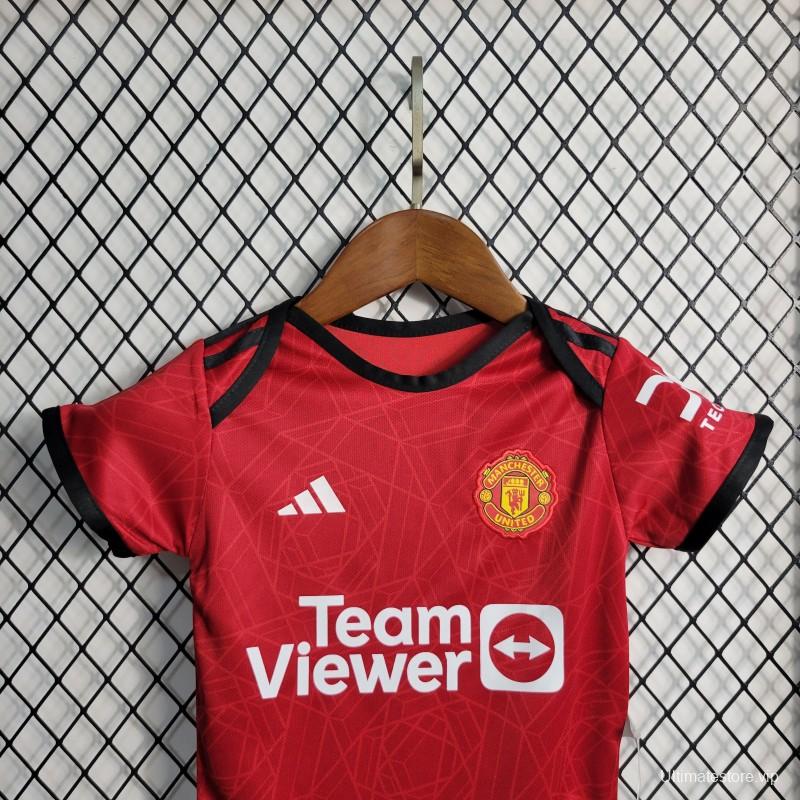 23-24 Baby Manchester United Home Size 9-12 Months