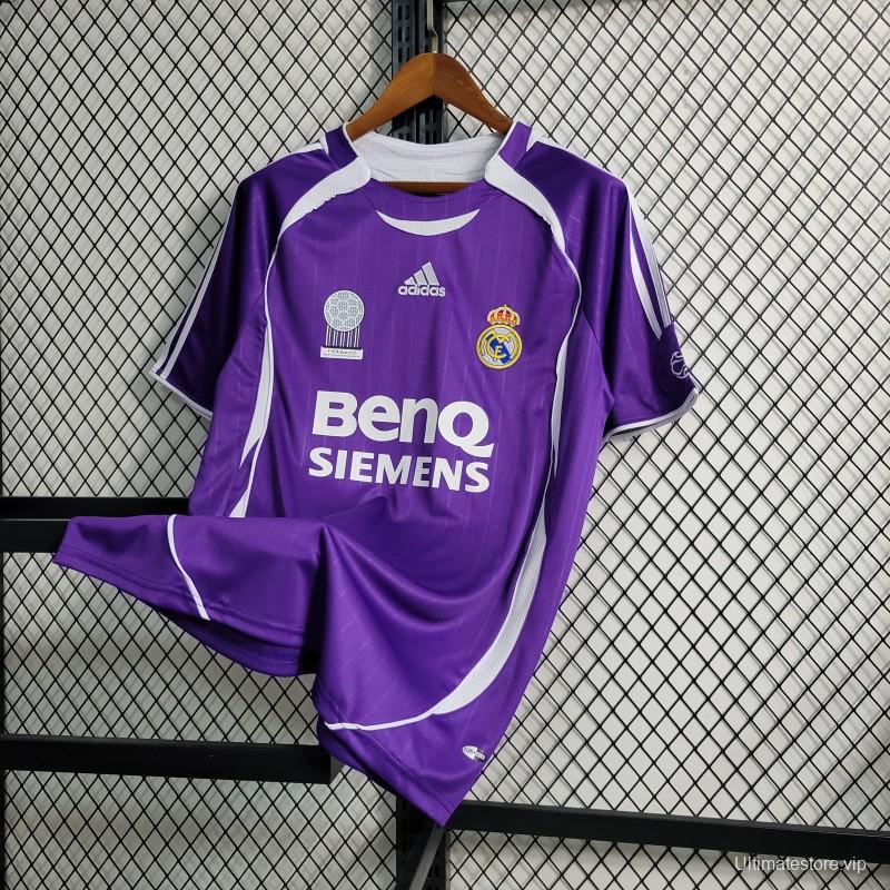 Retro 06/07 Real Madrid Third Purple Jersey