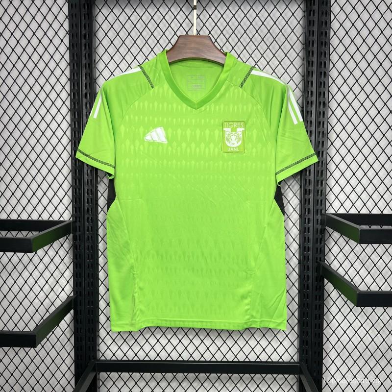 24/25 Tigres UANL Goalkeeper Green Jersey