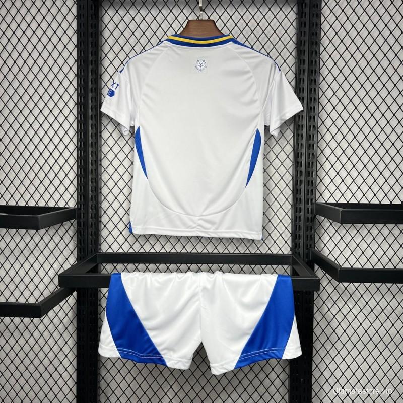 24/25 Kids Leeds United Home White Jersey