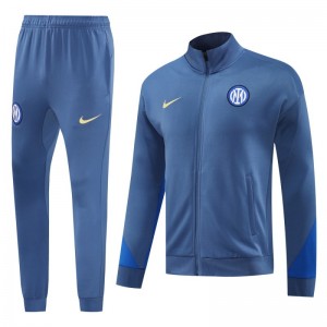 24/25 Inter Milan Blue Full Zipper Jacket +Long Pants