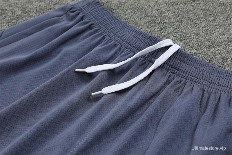 24/25 Manchester City Blue White Short Sleeve Jersey+Shorts