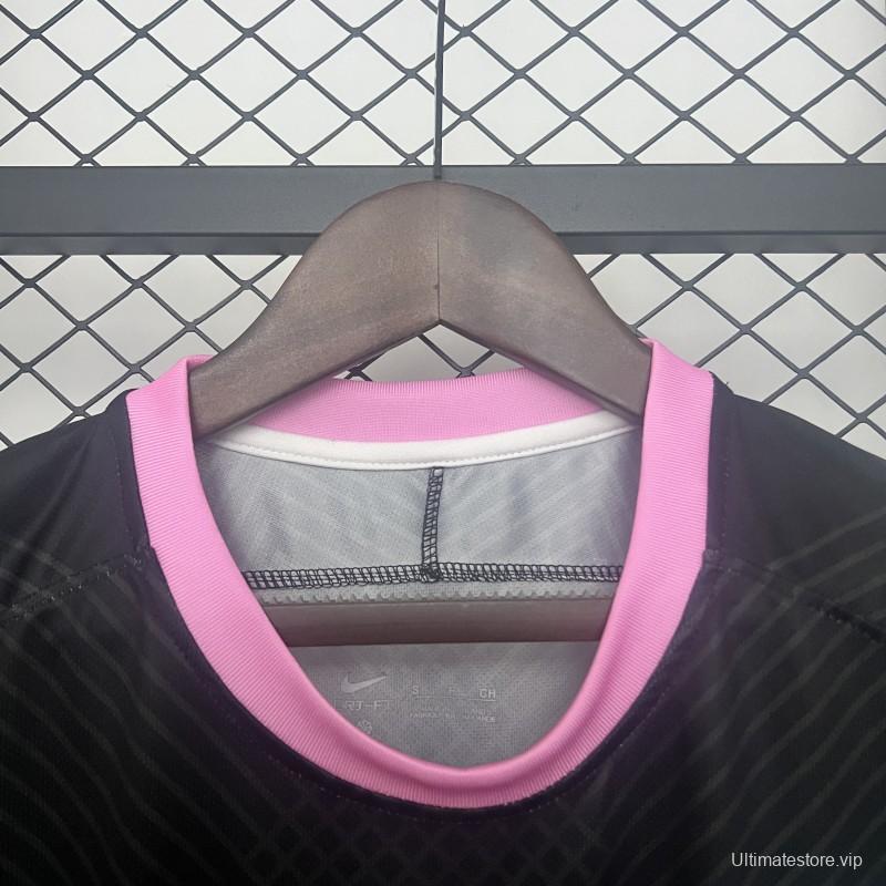 24/25 Inter Milan Black With Pink Snake Jersey