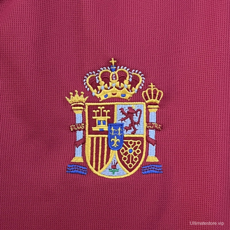 2000 Retro Spain Home Jersey