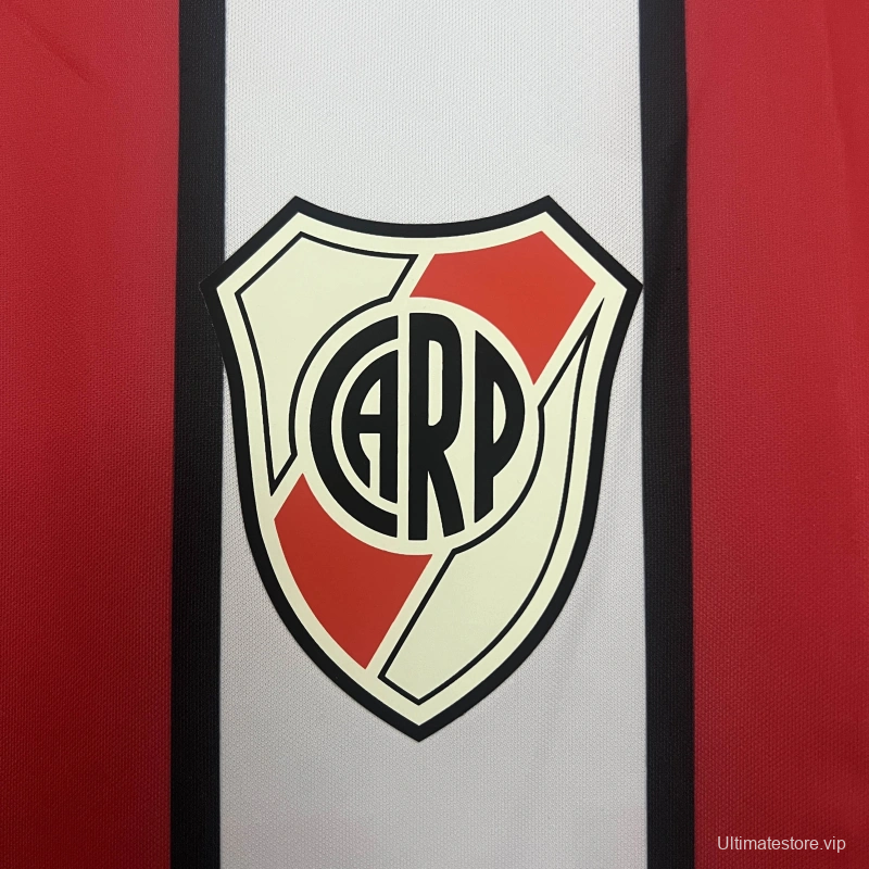 03/04 Retro River Plate Home Long Sleeve Jersey