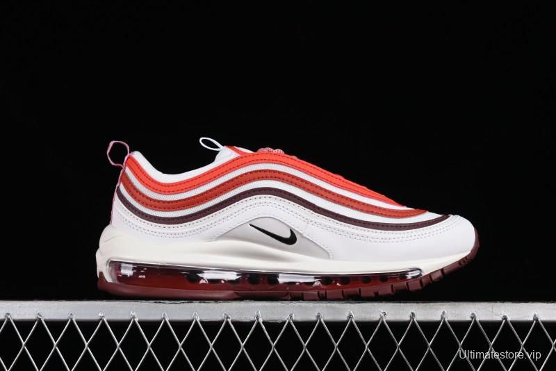 Nike Air Max 97 Retro Running Shoes with Full-Sole Air Cushion - FN6957-101