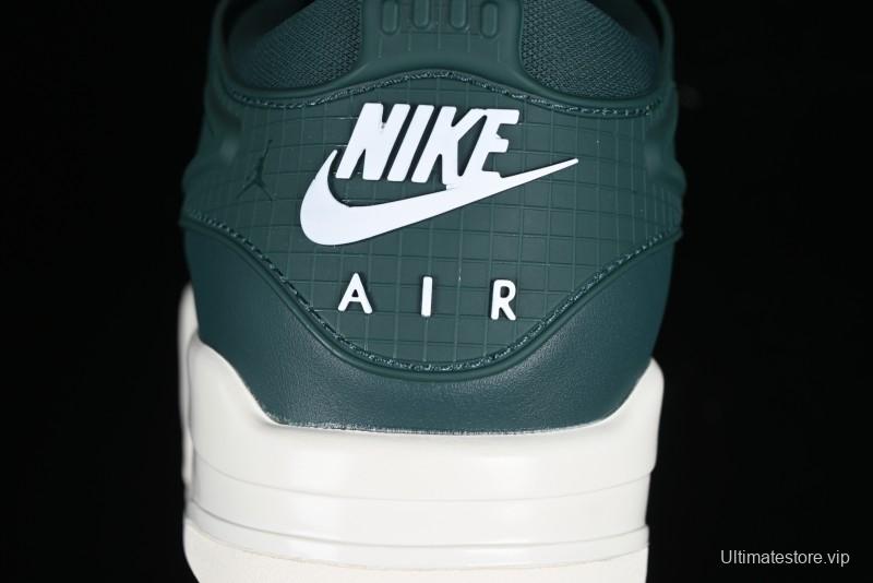 Nike Air Jordan 4 Remastered Military Green Retro Sneakers - FQ7940-300