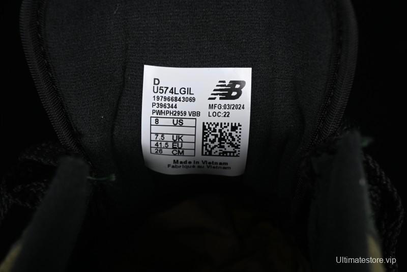 New Balance 574 Series Retro Casual Running Shoes - U574LGIL