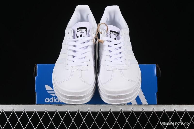 Adidas Originals Gazelle Bold IE5130 Low-Top Sneakers with Thick Sole for Casual Wear, Slip-Resistant and Durable - IE5130