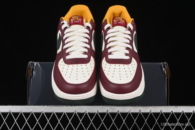 Nike Air Force 1 '07 Low Casual Sneakers with Full-Length Air Cushion - HQ3612-113