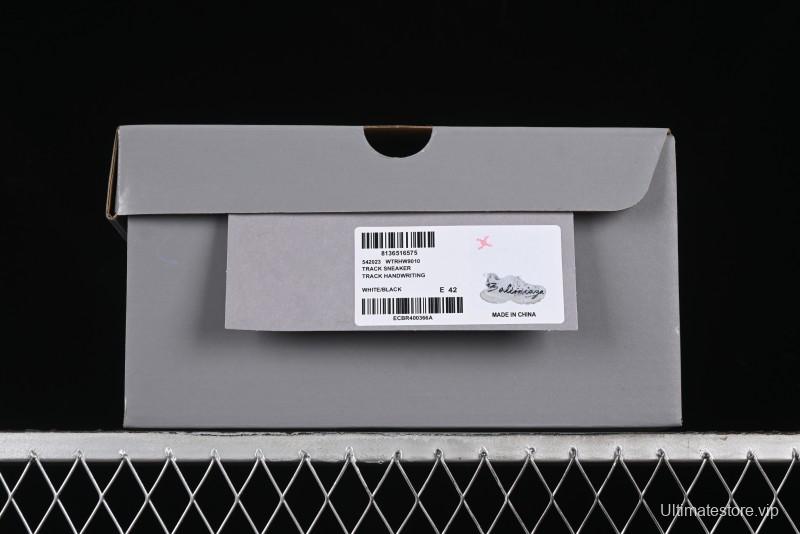 Balenciaga Track Sneaker Tess with Transparent Heel Strap - WTRHW9010