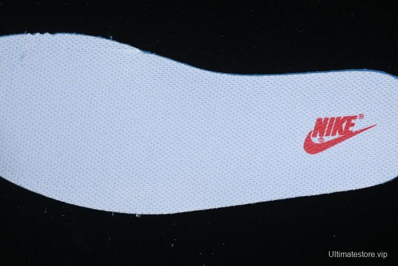 Nike Travis Scott x Fragment Design x Air Jordan 1 Low OG SP AJ1 Supreme Collaboration - Light Beige White Low Top Casual Sneakers - JH6088-609