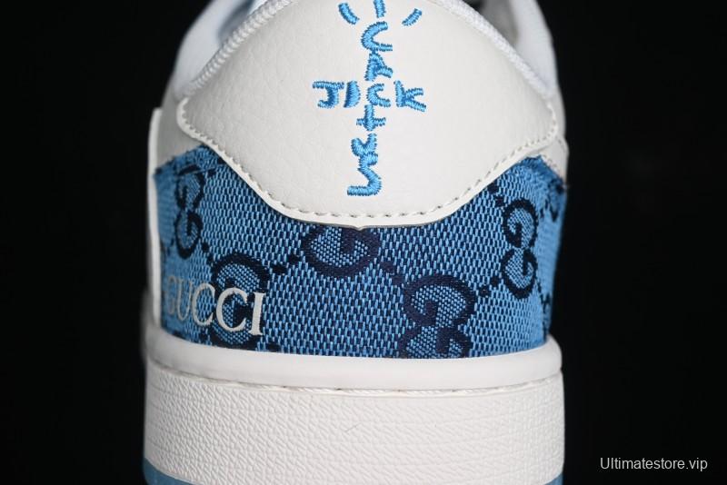 Nike Travis Scott x Fragment Design x Air Jordan 1 Low OG SP AJ1 Retro Sneakers - XZ1658-001