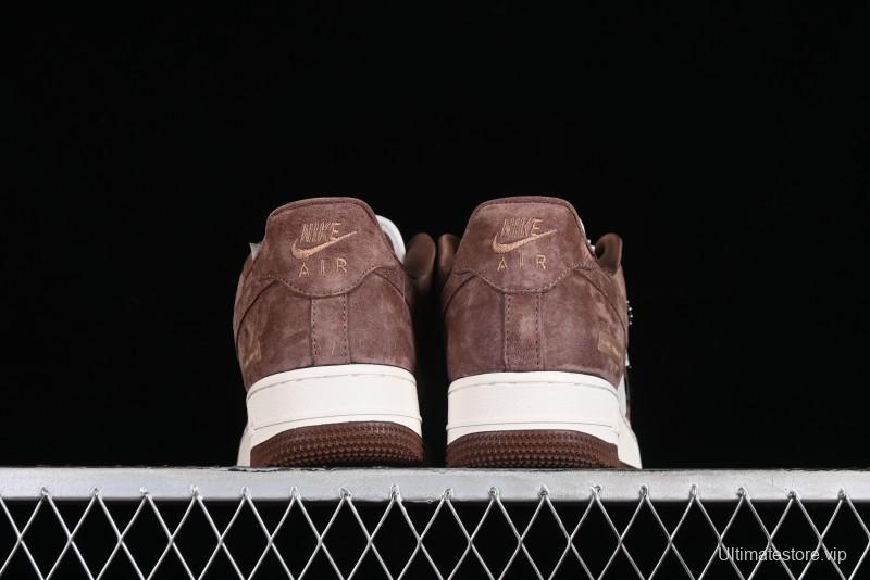Nike Air Force 1 '07 Low LV Collaboration - Chocolate Pig Casual Sneakers - HD1968-022