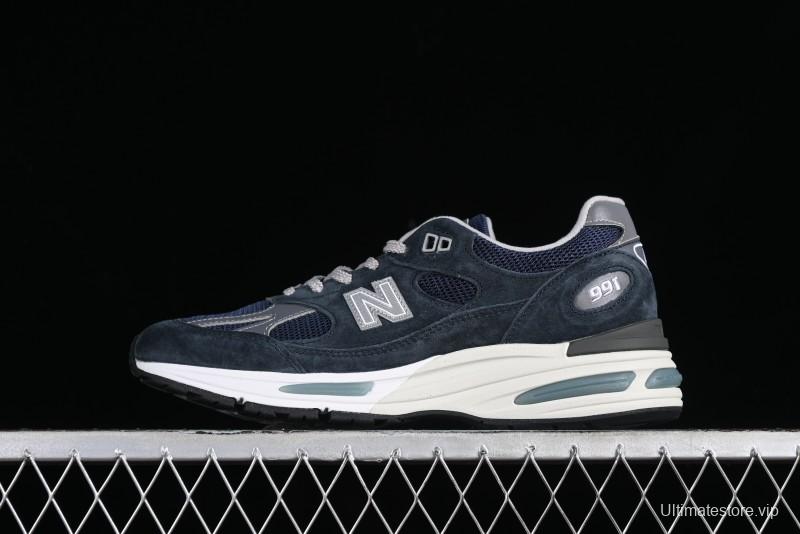 New Balance Made In USA 991 Series Classic Casual Dad Shoes Retro Running Sneakers - U991NV2