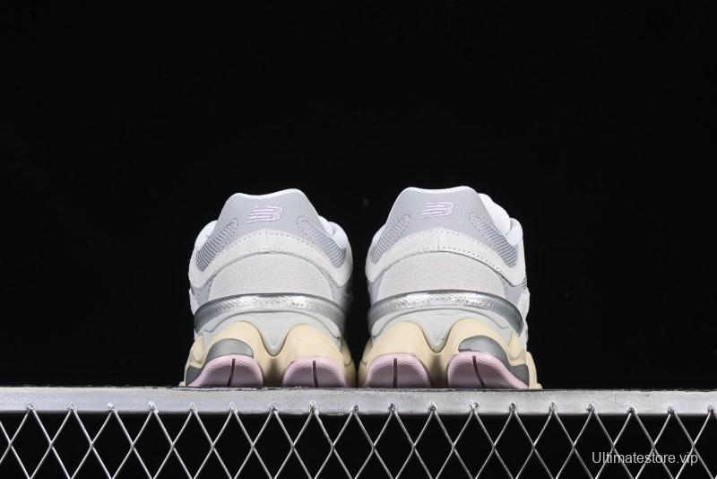 New Balance 9060 Retro Casual Running Shoes with ABZORB Cushioning Technology - U9060GM