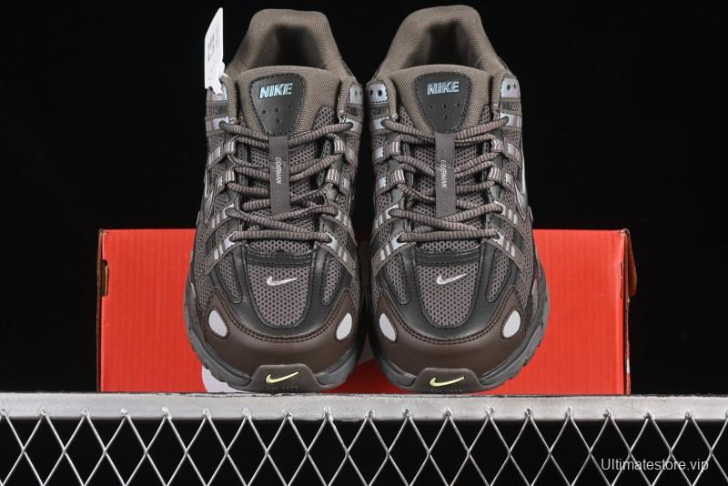 Nike P-6000 Prm Retro Casual Sneakers with Layered Design - CD6404-202