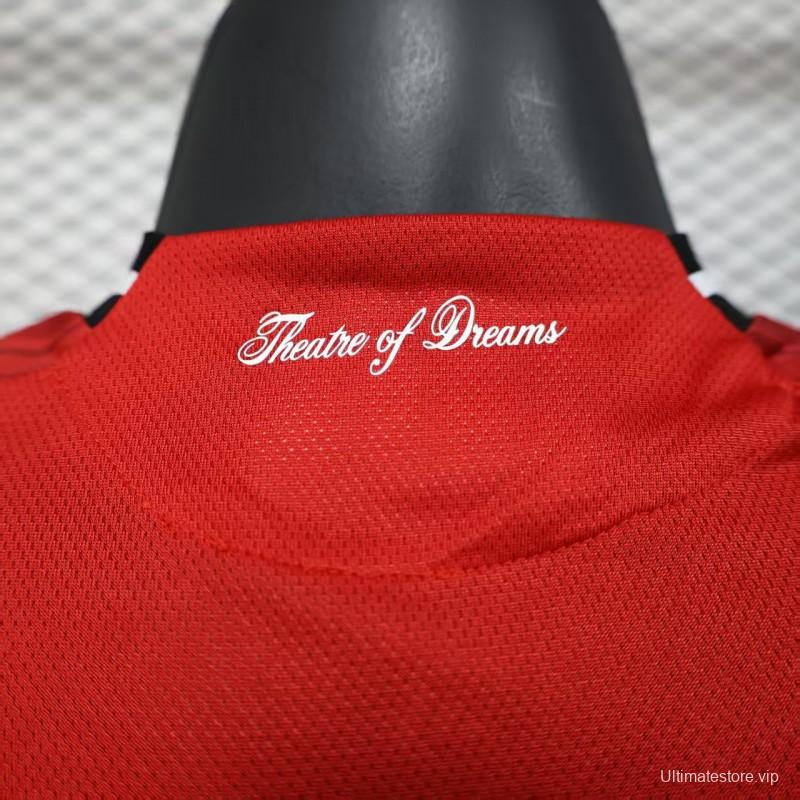 Player Version 25/26 Manchester United Home Jersey