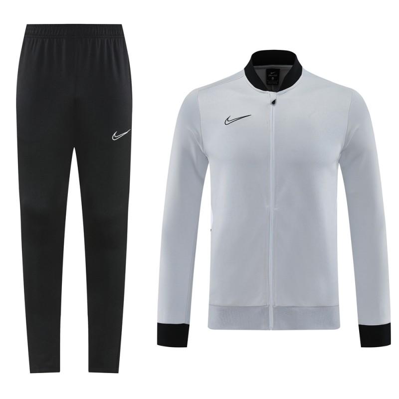2025 NIKE Grey Full Zipper Jacket + Long Pants