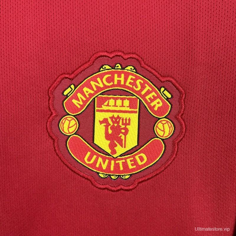 2025/26 Manchester United Home Women Jersey